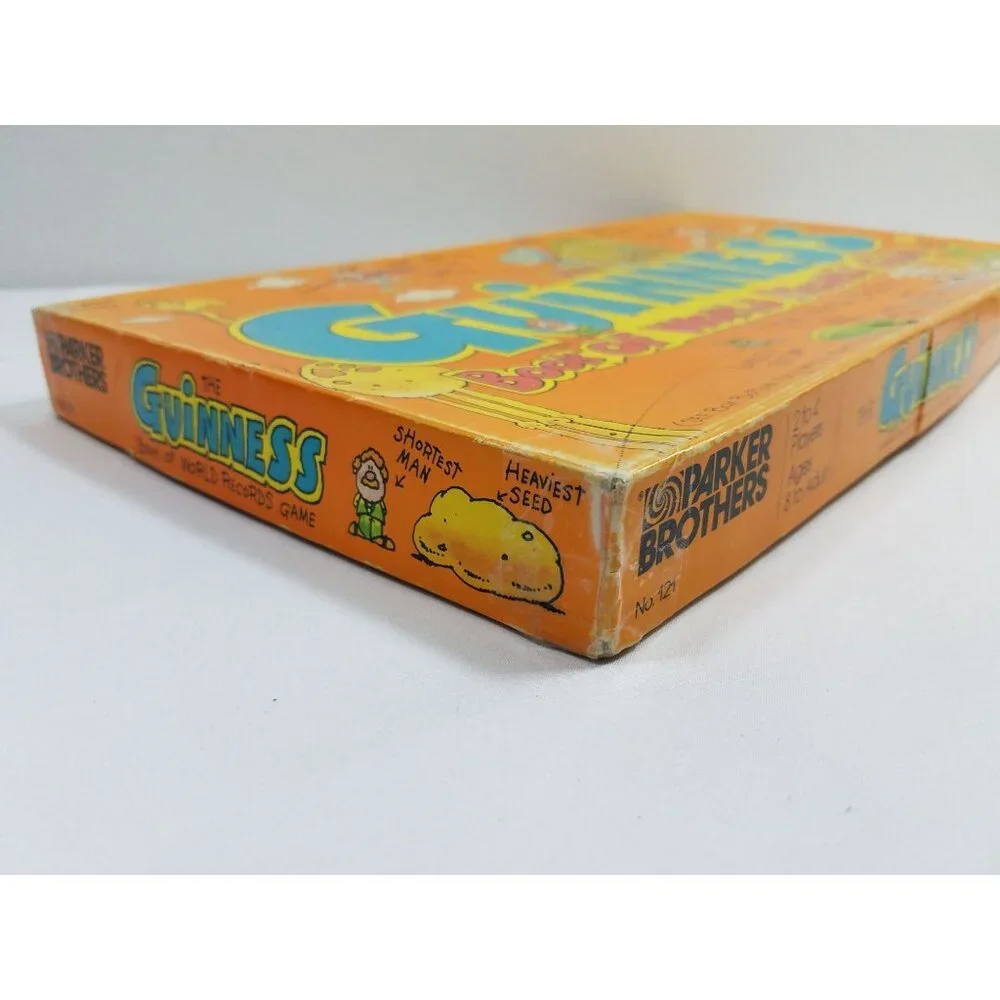 The Guinness Book Of World Records Game By Parker Brothers Complete Vintage